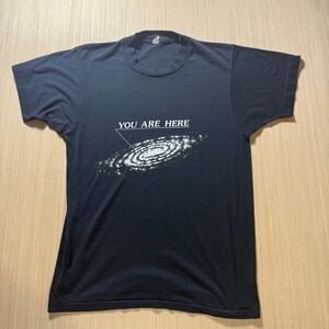 Vintage You Are Here Milky Way Galaxy T-Shirt